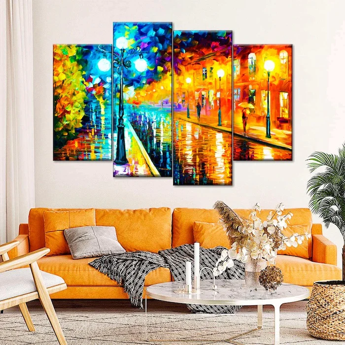 Matching Modern Abstract Paintings to Your Home Aesthetic